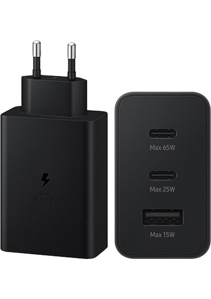 65W Hızlı Şarj Edebilen Type C Uçlu Şarj Aleti