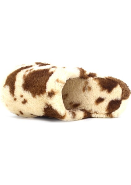 Kadın Desenli Peluş Yumuşak Hafif Ses Yapmayan Kaymaz Taban Çeyiz Bohça Kışlık Ev Terliği 1021-127-0004 fiyatları