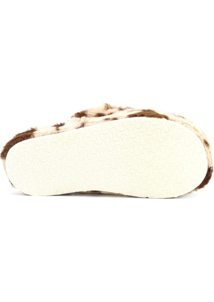 Kadın Desenli Peluş Yumuşak Hafif Ses Yapmayan Kaymaz Taban Çeyiz Bohça Kışlık Ev Terliği 1021-127-0004 modelleri