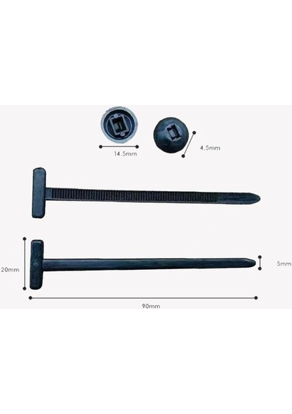 Otomobil Araba Motor Kapı Tampon Tamiri Için Plastik Panel Tutma Klipsi 10 Adet fırsatları