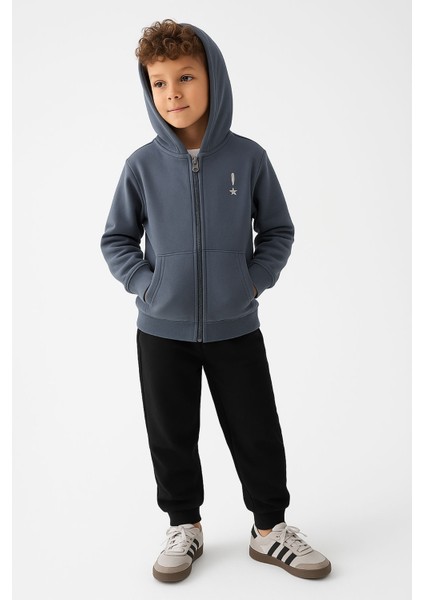 Kapüşonlu Fermuarlı Çift Cepli Unisex Eşofman Takımı fiyatları