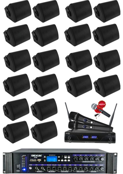 Drt-5 Sütun Hoparlör Mağaza Dükkan Kafe Seslendirme ve Okul Anons Sistemi modelleri