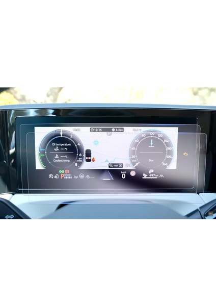 Volkswagen Tayron Uyumlu 2024 2025 Model 10.25 Inç Gösterge Ekranı 9h Nano Ekran Koruyucu
