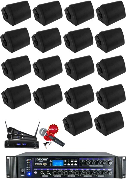 Drt-5 Sütun Hoparlör Mağaza Dükkan Kafe Seslendirme ve Okul Anons Sistemi