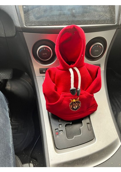 Vites Poları - Her Araca Uyumlu Vites Süsü Kırmızı Aslan Logolu Taraftar Yıkanabilir Renkli fiyatları