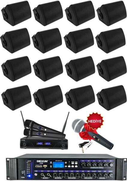 Drt-6 Sütun Hoparlör Mağaza Dükkan Kafe Seslendirme ve Okul Anons Sistemi