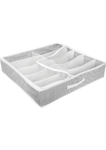 Fermuarlı Ayakkabı Düzenleyici Hurç Bölmeli Gözlü Terlik Organizer Ayakkabı Saklama Kutusu fiyatları