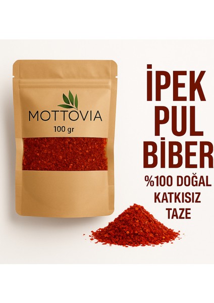 Ipek Pul Biber 100 gr (Özel) Acı
