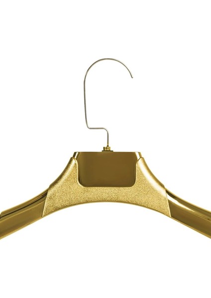5 Adet Ev Tipi 44 cm Gold Plastik Ceket Askısı Buluz Askısı Elbise Askısı Kıyafet Askısı indirimleri