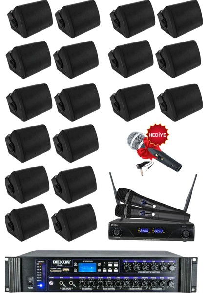 Drt-6 Sütun Hoparlör Mağaza Dükkan Kafe Seslendirme ve Okul Anons Sistemi fiyatları