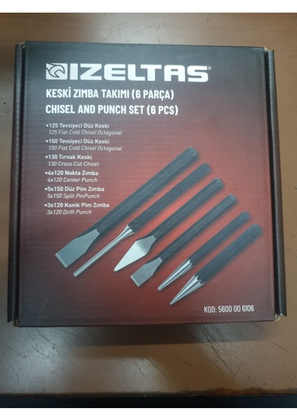 Keski Zımba Takımı (6 Parça)