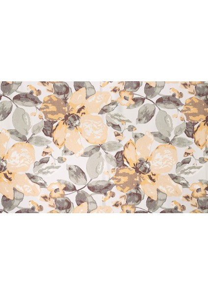 Jakarlı Dokuma Dekoratif Runner 45 x 140 cm Sarı Çiçekli fırsatları