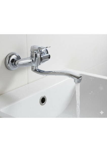 35 mm Alttan Borulu Aplike Mix Bataryası | Mutfak ve Lavabo Bataryası fiyatları