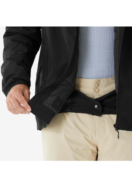 WEDZE Erkek Kayak Montu - Siyah - 100 indirimleri