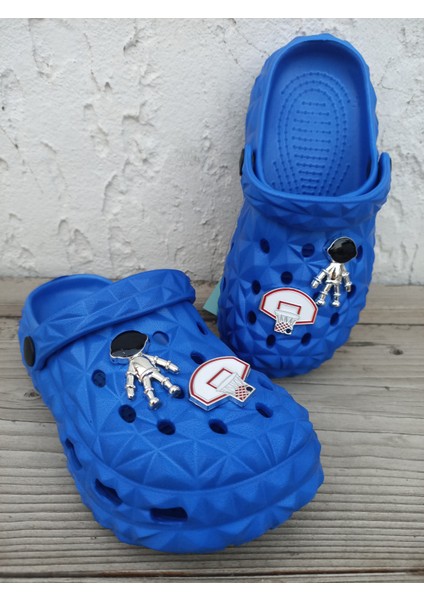 Kristal Desen Uzaylı Çocuk Terlik