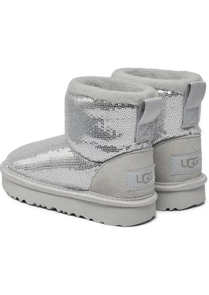 Classic Mini Mirror Ball Çocuk Botu – Gümüş modelleri