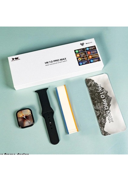 HK10 Pro Max Amoled 2.02 Amoled Wearfitpro/chatgpt/ses Kayıt/kulaklık Eşleştirme Akıllı Saat fiyatları
