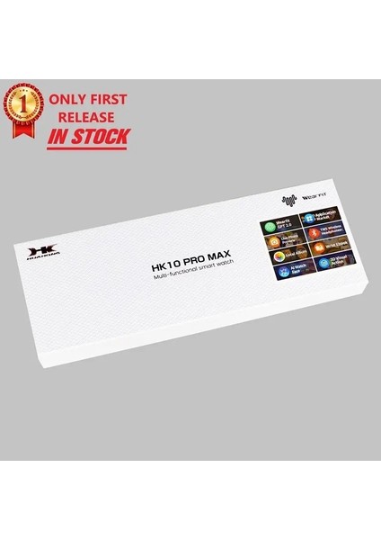 HK10 Pro Max Amoled 2.02 Amoled Wearfitpro/chatgpt/ses Kayıt/kulaklık Eşleştirme Akıllı Saat fırsatları