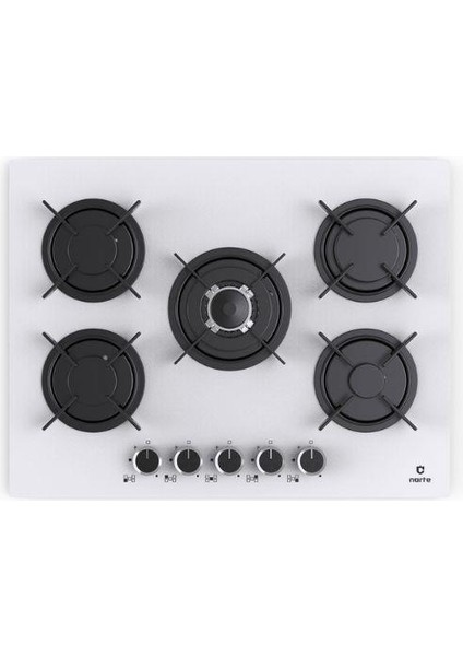 CG20070W Ankastre Cam Ocak, Beyaz Renk, 70 cm