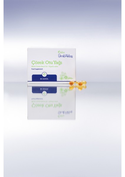 Çörekotu Yağı - Helal Sertifikalı Soğuk Sıkım 30 Kapsül indirimleri