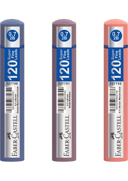 Grip 134/47 Versatil Siyah 0.7& 3'lügrip Min 0.7-Duman MAVISI,BORDO,MERCAN120'LI Min,4'lü Yazım Seti modelleri