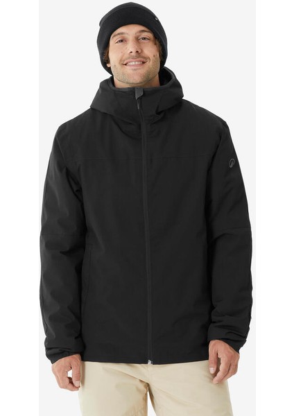 WEDZE Erkek Kayak Montu - Siyah - 100