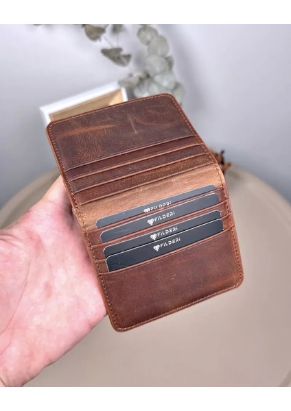 Hakiki Deri Minimal Kartlık Cüzdan 2116