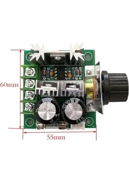 Dc Motor Hız Kontrolcüsü 13 Khz-12 V-40 VDC/10A fiyatları