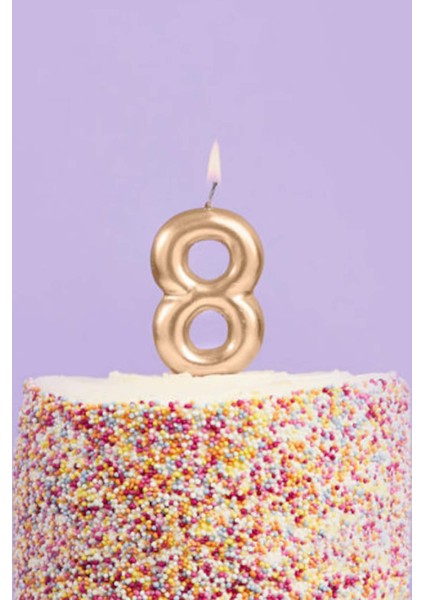 Altın 8 Rakamı Mum modelleri