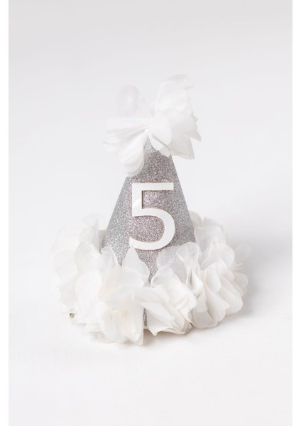 Gümüş 5 Yaş Huni Doğum Günü Klips Toka fırsatları