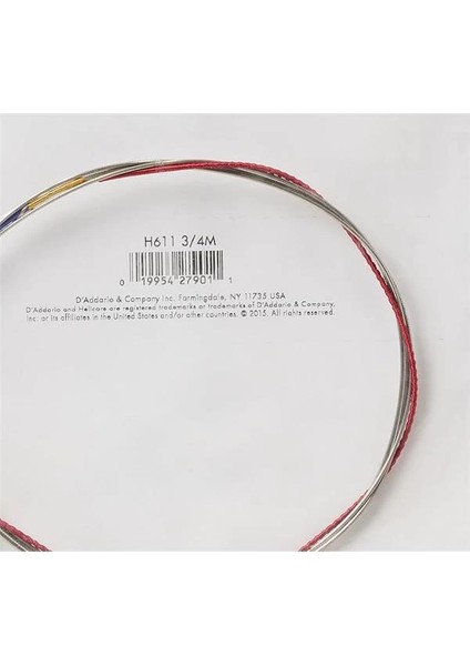 D'addario H611 3/4m Helicore G Kontrabas Teli (Sol) fırsatları