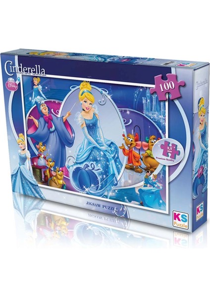 Ks Cinderella 100 Parça Puzzle fiyatları