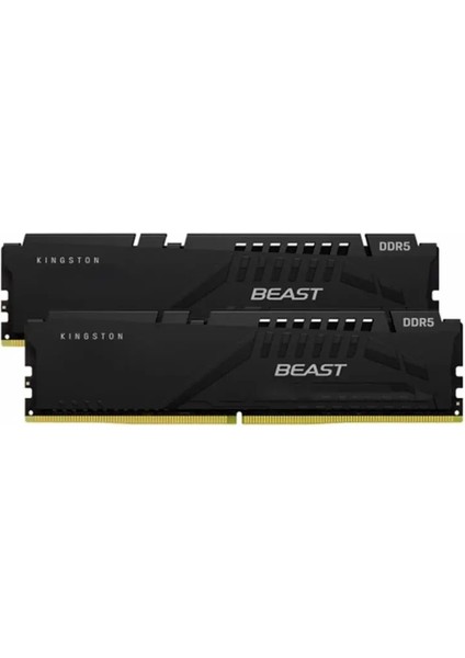 32 GB Ddr5 5200MHZ Kıngston Beast Black Expo 2X16GB CL36 Dımm Dt KF552C36BBEK2/32TR