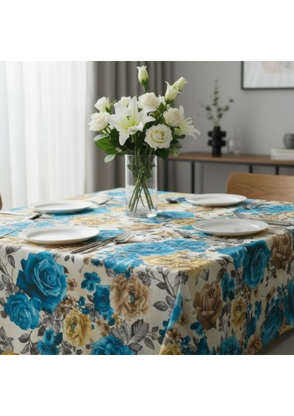 Yüksek Kaliteli Baskılı Yıkanabilir Mutfak Bahçe Piknik Masa Örtüsü modelleri