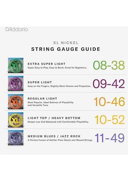D'addario Fender Bass Vı Için Tel | En Çok Sevilen Tel Markalarının En Yüksek Kalitesi | EXL156 | fırsatları