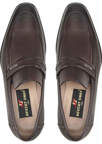 Kahverengi Bağcıksız Erkek Kışlık Ayakkabı modelleri