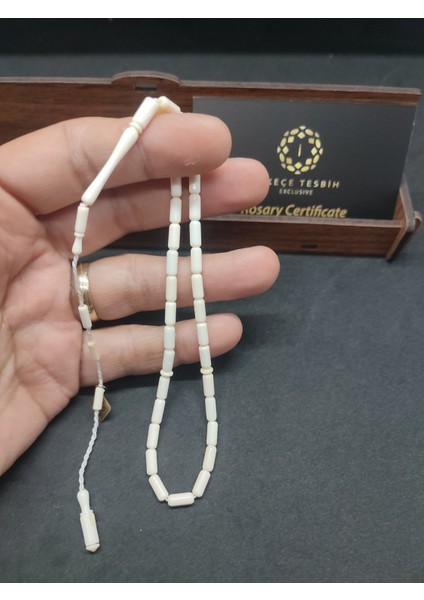 Başka Yerde Yok! Iskeçeli Cemil Usta Eseri Ahşap Kutulu 7.14 Gr. Has Fil Dişi Sertifikalı 8576