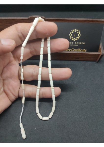 Başka Yerde Yok! Iskeçeli Cemil Usta Eseri Ahşap Kutulu 7.14 Gr. Has Fil Dişi Sertifikalı 8576 fiyatları