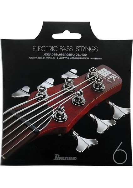 IEBS6C Coated 6-String Longscale Bass Takım Tel 6 Telli Bas Gitar Teli 032-130