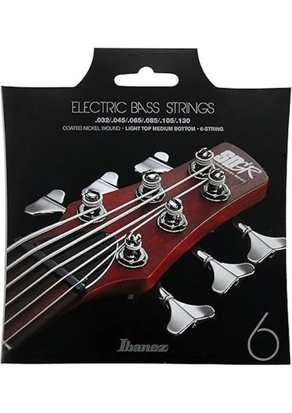 IEBS6C Coated 6-String Longscale Bass Takım Tel 6 Telli Bas Gitar Teli 032-130 fiyatları