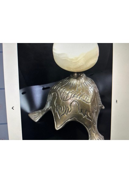 Pirinç ve Mermer Avrupa Şamdan 33,5 cm Boyunda modelleri