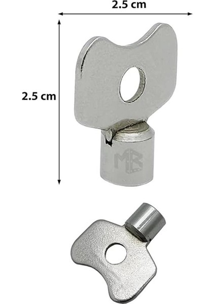 Mr.bracket 2'li Petek Hava Alma Anahtarı Aparatı - Purjör Anahtarı Radyatör Havlupan Kalorifer Bakım fırsatları