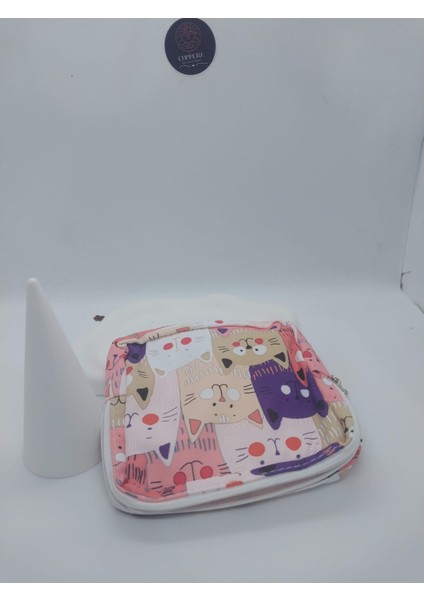 Çok Amaçlı Ped Çantası, Makyaj Çantası, Kozmetik Çantası, Toka Çantası modelleri