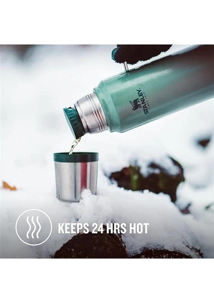 Klasik Vakumlu Paslanmaz Çelik Termos 1 Lt modelleri