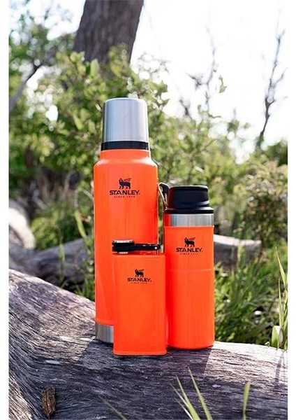 Klasik Vakumlu Paslanmaz Çelik Termos 1 Lt