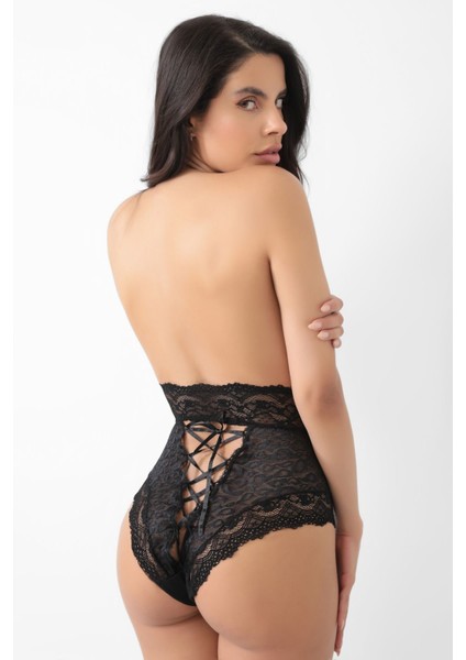 Siyah Dantelli Yüksek Bel Külot VENÜS-K1013 fırsatları
