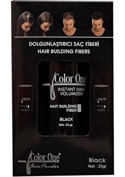 Hair Building Fibers 25 gr Dolgunlaştırıcı Saç Fiberi Siyah fiyatları