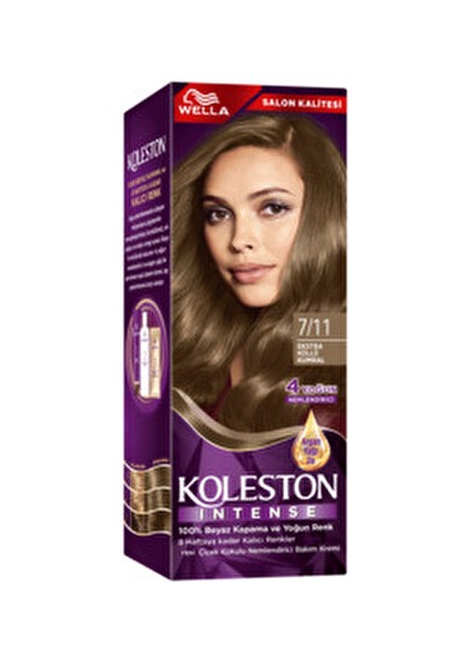 Koleston Intense Saç Boyası 7/11 Ekstra Küllü Kumral 2x indirimleri