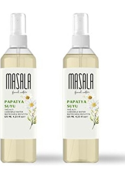 Papatya Suyu 125 ml - Chamomile Floral Water x 2 Adet fiyatları