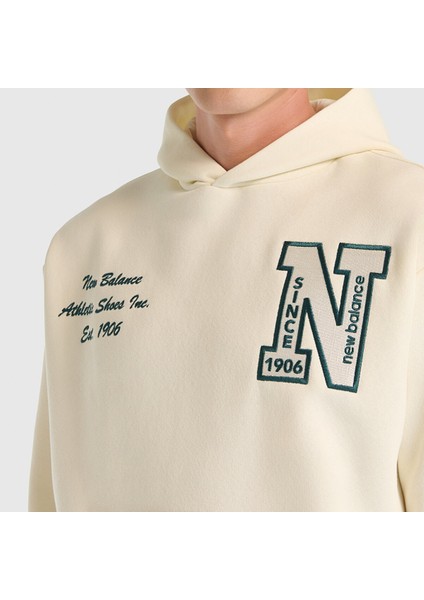 New Balance UNH3534 Bej Unisex Sweatshirt fırsatları